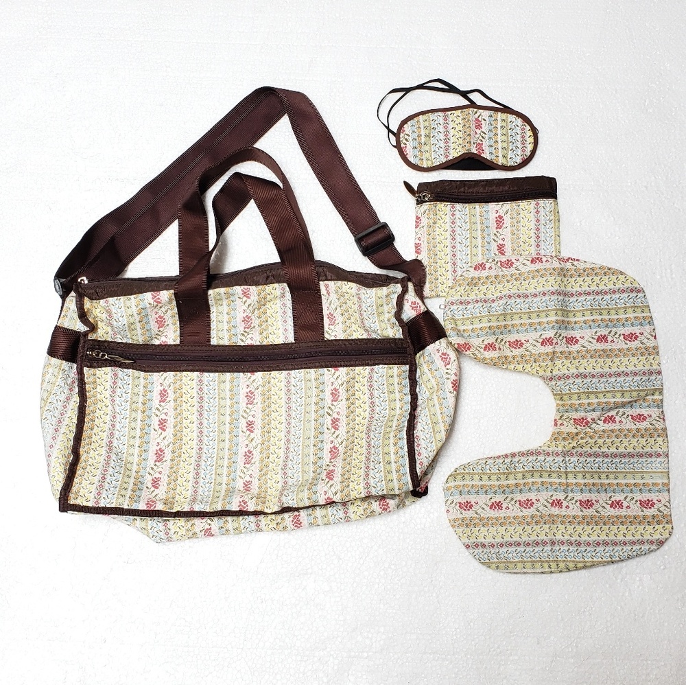 Fabric Travel Bag Set